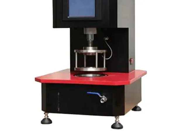 Hydrostatic head - Water resistance of coated rolls